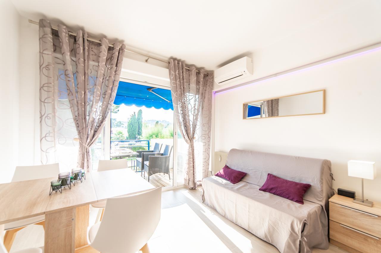 L'Ascot Appartement, Plages A 300M, Vue Hippodrome Cagnes-sur-Mer Bagian luar foto