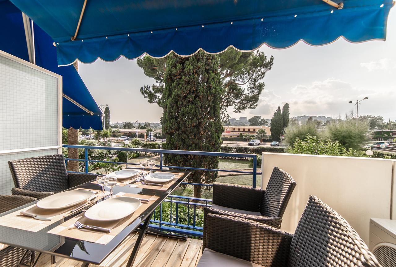 L'Ascot Appartement, Plages A 300M, Vue Hippodrome Cagnes-sur-Mer Bagian luar foto